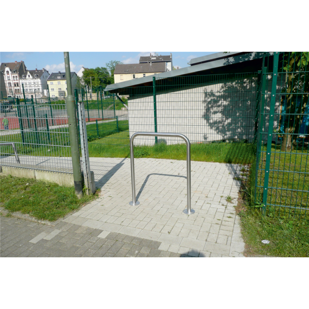 Stainless steel hoop |  48 mm | for casting in concrete | Round hoop with cross bar | total width 650 mm | To be fixed by plugs